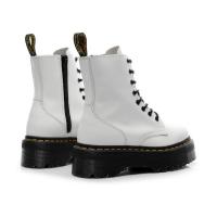 Suelas gruesas con forro polar Botas Dr. Martens, cremalleras laterales, botas cortas de mujer británica, suelas de pastel, botas de trabajo y zapatos de algodón - details 7