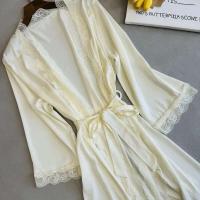 Conjunto de 5 piezas para mujer, vestido de novia de dama de honor, ropa de dormir de satén Ence, ropa de dormir sexy - details 6
