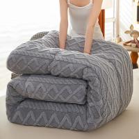 Manta de Invierno Super Grosora y Cálida para Cama con Peso de Cachemira Artificial Suave y Cómoda Calidez de Cojín de Cuero de Lamb - details 21
