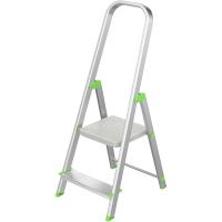 Escalera de Aluminio Antideslizante Ligera y Resistente 6 Peldaños con Gancho de Pared Multiusos - details 11