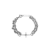 Pulsera Vintage de estrella de seis puntas para mujer y niña, joyería de fiesta a moda, brazalete Punk de Hip Hop, pulseras con colgante para pareja, anillo de regalo - details 15