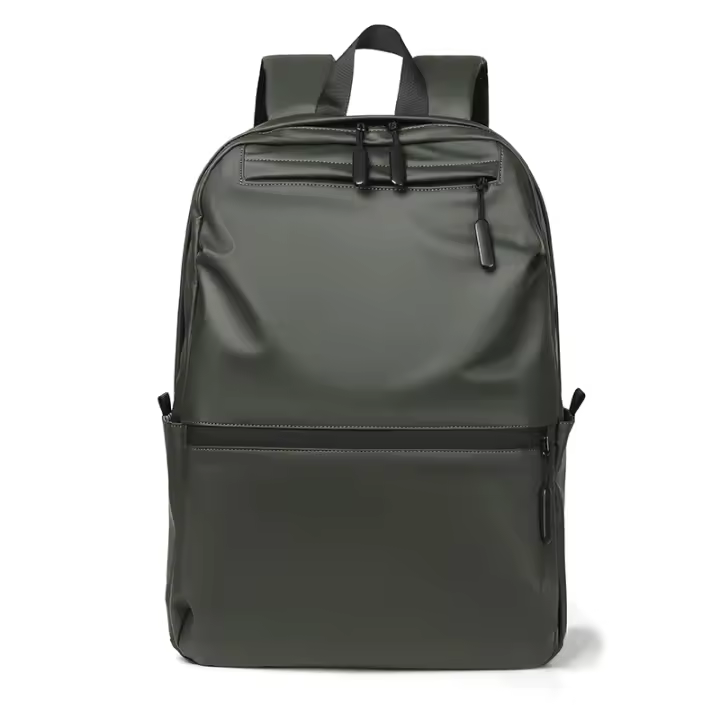 2024 Mochipa de moda para hombre, Morral de viaje de Negocios, Color sólido, para Orden portátil, de 15,6 pulgadas, de gran capacidad - 1
