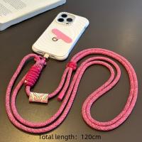 Correas ajustables para teléfono móvil, cuerda para el cuello de doble propósito, cordón cruzado, estilo Retro, antipérdida, cuerda colgante para teléfono, mujeres y niñas - details 0