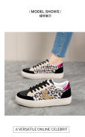 Nuevos zapatos ligeros de junta antideslizante suela suave de las mujeres de la plataforma casual zapatos de moda estrella blanco zapatos. - details 0