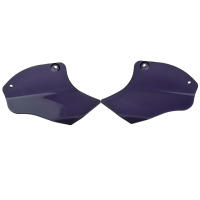 Deflector de aire reflectante ABS para motocicleta, protectores de sillín, Deflector de calor de aire para Harley Softail Fatboy FLSTF Deluxe FLSTN Slim FLS - details 5