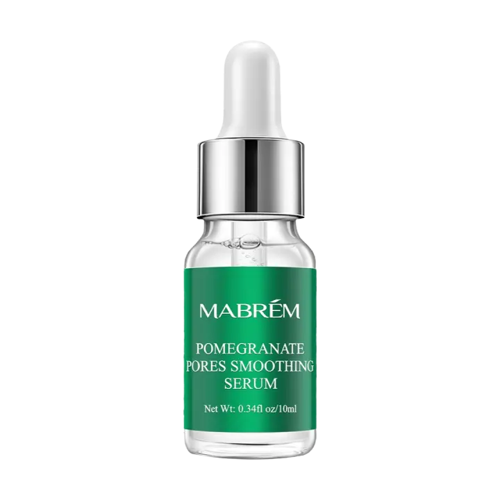 MABREM Granada poros finos suero facial planta blanqueadora cuidado de la piel crema antiarrugas antienvejecimiento Reduce el cuidado de las marcas de acné 10ml - 1