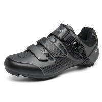 Zapatillas de ciclismo para hombre y mujer, zapatos de bicicleta compatibles con Peloton, Delta, Clip de tacos para ciclismo de carretera, Pedal para interior y exterior - details 1