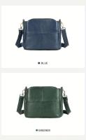 Bolso Cruzado de Cuero Genuino Bolso de Hombro de Piel de Vaca de Capa Superior - details 4