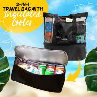 Oversized Mesh Beach Tote Bag Lightweight And Large Capacity For Drinks Snacks Or Picnic Lunches - details 7