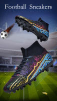 Botas de fútbol de alta calidad para hombre, zapatos de fútbol, tacos TF/FG para niños, zapatillas de fútbol resistentes al desgaste, zapatos de entrenamiento de Futsal al aire libre - details 2