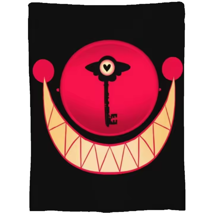 Hazbin-Manta de Hotel de película, manta cálida para sofá, regalo decorativo, decoración del hogar - 1