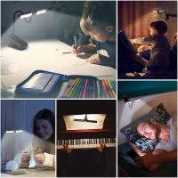 Luz de Lectura LED Portátil Mini Lámpara de Escritorio con 14 LEDs Luz Nocturna Recargable por USB - details 12