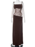 Nuevo Modelo Vestidos Elegantes con Recortes para Mujer, Sexy con Tirantes Finos, Vestido de Fiesta de Vacaciones con Parches, Verano 2025 sin Espalda - details 43