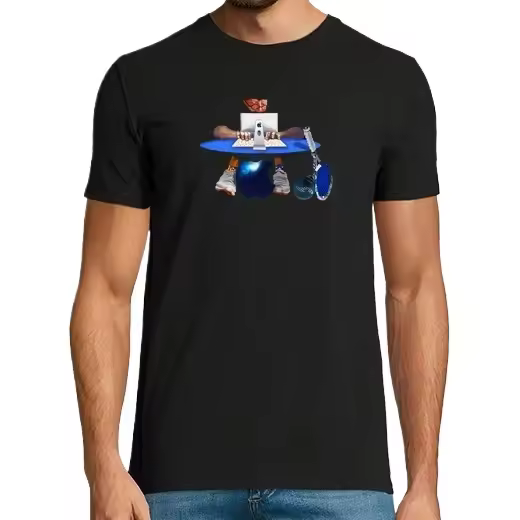 Diseño 3363316   Jordi Mac,Camiseta de Pádel Divertido, ropa para exteriores - 1