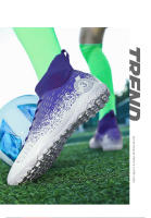 Zapatos de fútbol de marca para hombres, botines de fútbol para niños pequeños, zapatillas de entrenamiento de fútbol de cuero para niños, zapatos de tacos de fútbol al aire libre - details 35