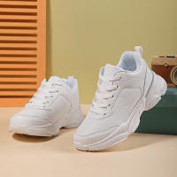 Zapatillas deportivas informales para mujer, calzado atlético que combina con todo, antideslizante para exteriores, color negro, novedad - details 2