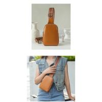 Nuevo bolso pequeño para el pecho, bolso para mujer, bolso de mensajero de cuero suave para mujer - details 15