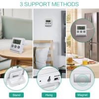 ORIA-termómetro Digital con sonda externa para el hogar, dispositivo para congelador, cocina y restaurantes - details 5