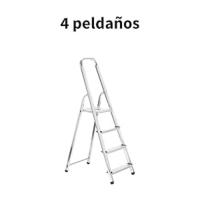 Escalera de Aluminio Plegable Súper Resistente hasta 150Kg Antideslizante, Altura de Trabajo de 245cm, 2 Peldaños - details 6