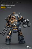 JOYTOY 40k 1/18 figuras de acción Mecha Anime 24cm Space Woes Contemptor Dreadnought con Gravis Bolt Cannon - details 5