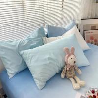Juego de Ropa de Cama Estilo Coreano de Cuatro Piezas con Color Degradado Funda de Edredón Sábana y Fundas de Almohada para Cama Twin Queen King Super King - details 12