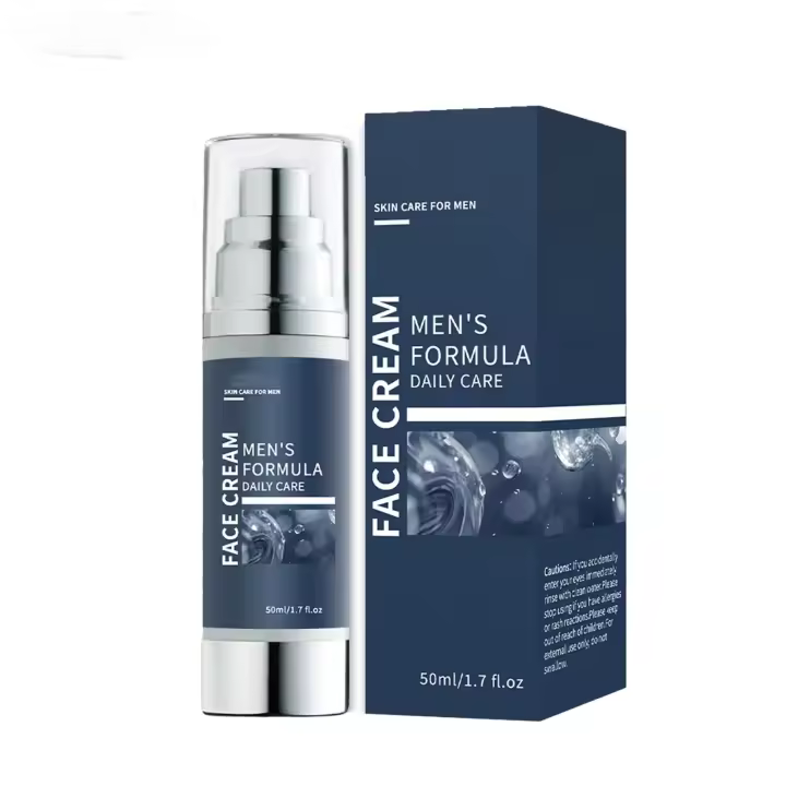 Crema Hidratante Fuerte para Hombres 50ml Cuidado de la Piel Facial y Ojos de 6 en 1 - 1