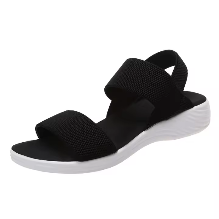 Sandalias de cuña para mujer, zapatos de verano modernos y cómodos. - 1