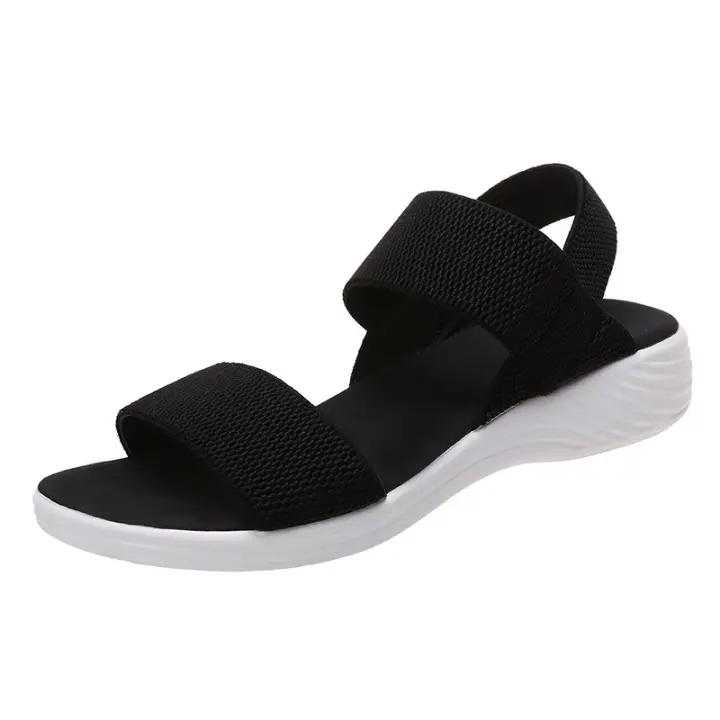 Sandalias de cuña para mujer, zapatos de verano modernos y cómodos. - 1
