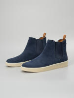 Botas Chelsea casuales de cuero premium británico, piel de alta calidad, color sólido. - details 3