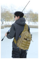 Mochila táctica militar Molle para hombre, bolso multifunción para acampar, escalar, viajar, un solo hombro - details 11
