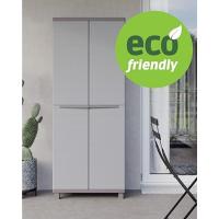 Jwood 368, Armario de 2 Puertas con 1 Estante Interior y 4 Estantes. 68x37,5x170cm - details 17
