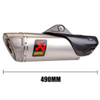 Tubo de escape de aleación de titanio y fibra de carbono para motocicleta, akrapovic R1 modificado, industrial y comercial, Chunfeng 450SR/DUKE/R1 - details 5