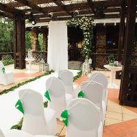 Fundas elásticas de LICRA para silla de boda, cubierta Universal para restaurante, banquete, Hotel, comedor, fiesta, 2 estilos, 10 piezas - details 8