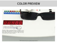 Toyear-gafas de sol rectangulares para hombre y mujer, lentes de sol de marca de lujo, montura pequeña, clásicas, estilo Punk, Vintage, cuadradas - details 4