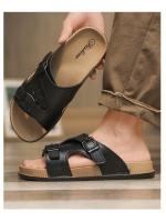 Sandalias de verano para hombre, zapatillas casuales, nuevo estilo 2025, para exteriores, deportivas, de conducción, sandalias de playa resistentes al desgaste de doble propósito - details 2