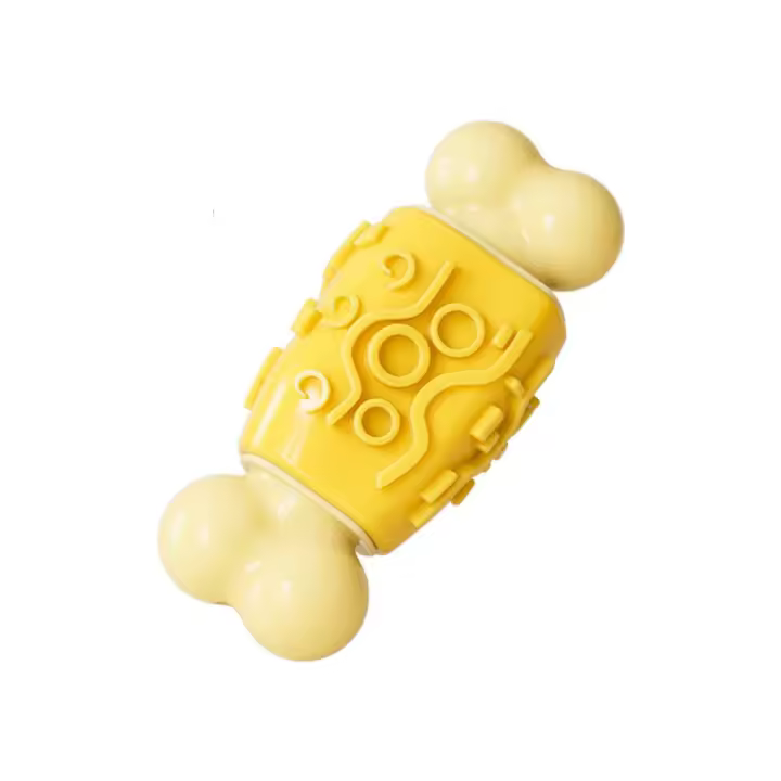 Divertido juguete masticable para perros resistente a mordeduras, juguete interactivo TPR para hacer sonido para mascotas, juguete de entrenamiento para mascotas resistente al desgaste, alivia el aburrimiento - 1