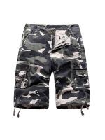 Summer Camouflage Cargo Shorts Men New Fashion Multi-Pocket High Quality Loose Casual 100% Cotton Military Short Pants Men - details 1