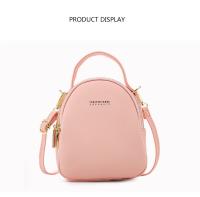 Bolso de hombro para mujer, Mochila pequeña minimalista de gran capacidad, informal, Color sólido coreano, novedad de 2024 - details 8