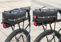 ROCKBROS-bolsas impermeables para bicicleta, equipaje reflectante de 4L, para ciclismo de montaña, de viaje - details 14