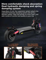 IScooter ix4-patinete eléctrico plegable para adultos, patinete eléctrico de 45 KM/H, patinete eléctrico de 800W, patinete de 48V y 15Ah - details 13