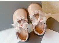 Primavera 2025 nuevos zapatos de vestir antideslizantes de fondo suave elegantes de estilo coreano a la moda de cuero para niñas de princesa - details 8