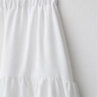 2025 Falda larga informal con cintura alta y cintura elástica, combina con todo, novedad de verano, para mujer - details 4