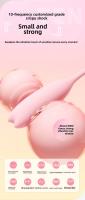Pequeña bestia vibrando huevo juguete sexual adulto de silicona para mujeres masturbador G punto clitoris estimulador APP control remoto vibrador - details 4