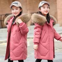 Chaqueta de Moda de Invierno para Niñas Cálida y con Capucha Parka de Algodón para Niñas de 8 a 12 Años - details 0