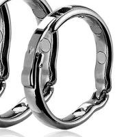 Juguetes de Metal magnéticos ajustables para hombres adultos, anillos para glande, condones retardados duraderos, anillo de bloqueo de Semen, productos sexuales - details 6