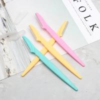 Maquinilla de afeitar para cejas, Mini herramienta de belleza para damas, seguridad para principiantes, cuchilla de acero inoxidable - details 1