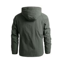 Chaqueta Impermeable Para Hombre Talla Grande Impermeable Y Transpirable Para Pesca Y Camping Estilo Táctico Ropa Masculina - details 3