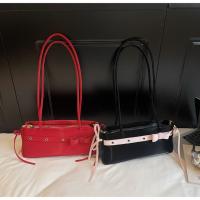 Bolso portátil con forma de palo francés, cinta con lazo Y2K, bolso de hombro con lazo, estilo francés coreano, bolso para axilas, trabajo - details 25