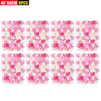 Paneles de Pared de Flor Artificial de Seda 16"x24" Ideal para Jardín Trasero y Decoración de Pared Interior Plantes Artificiales para Celebraciones - details 0