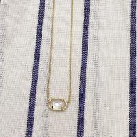 Collar con colgante ajustable geométrico para mujer, joyería de moda - details 5